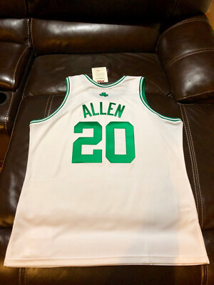 BNWT Ray Allen Boston Celtics Mitchell Ness Authentic jersey sz 52 2XL