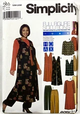 2001 Simplicity Sewing Pattern 9837 Womens Separates 6 Pieces Size 18-24 11899