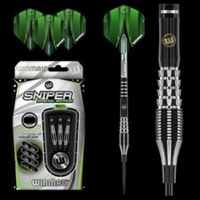 WINMAU SNIPER SPECIAL EDITION 22 GRAM 90 TUNGSTEN STEEL TIP DARTS 1506.22