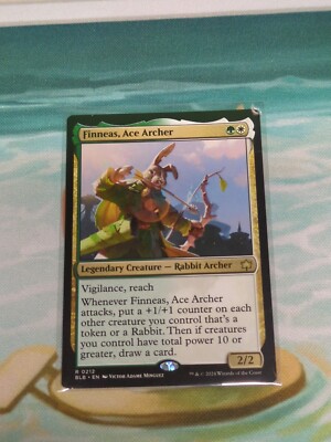 Finneas, Ace Archer - Bloomburrow BLB - Rare - MTG Magic - Pack fresh
