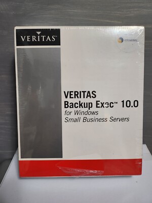 VERITAS Backup Exec 10.0 For Windows Small Business Servers