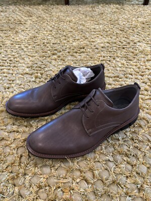 ECCO Mens Jeremy Modern Oxford Shoes Men Sizes Warm Grey
