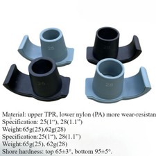 4Pcs Walker Glide Skis Universal Replacement Feet Rubber Tips Cap Folding Walker