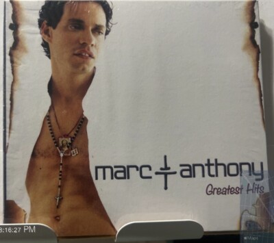 RARE No Longer Made digipak edicion CD Marc Anthony Greatest hits Flor palida