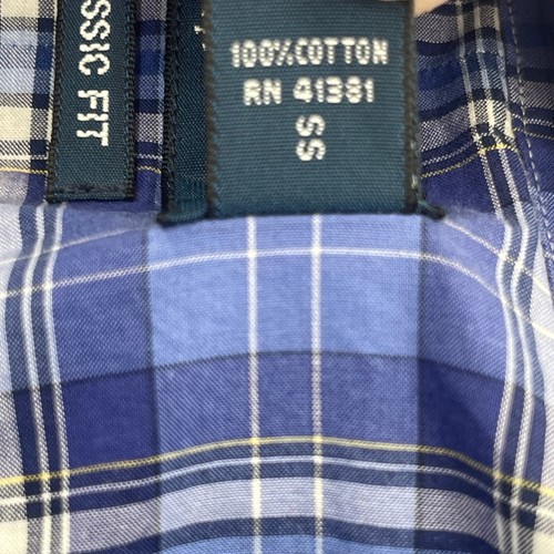 Ralph Lauren Plaid Button Down Shirt Classic Fit Long Sleeve 2XLT - Picture 5 of 6