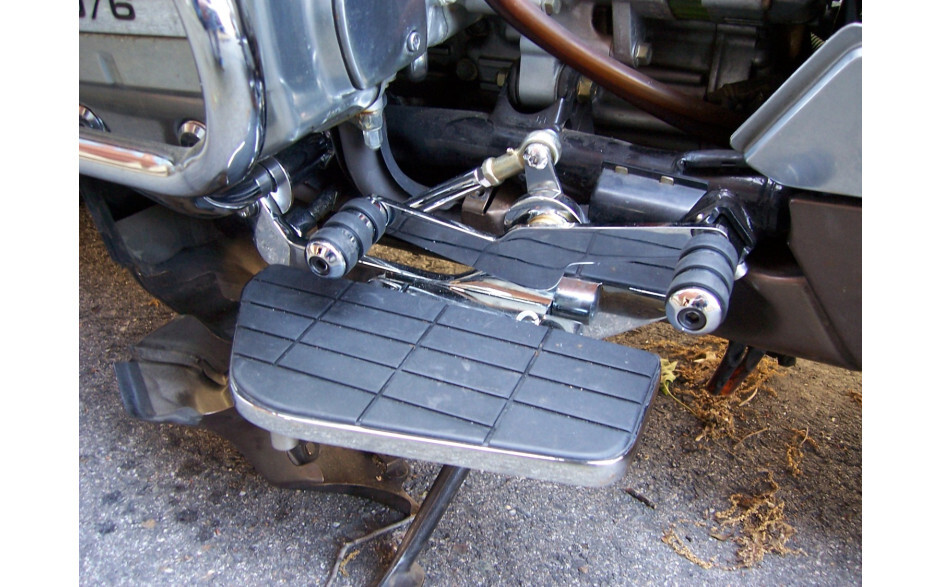 1500 Honda Goldwing GL1500 Chrome Driver LowBoy Floorboards - Main Image