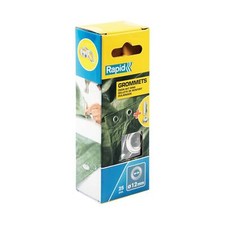 Grommets 23x12mm Reinforce Repair Textiles Shoes Clothing Plastics - 25 Pieces