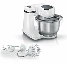 Robot de Cuisine Pâtissier Multifonction 700W, 7 Vitesses + Turbo, Bol Mélangeur