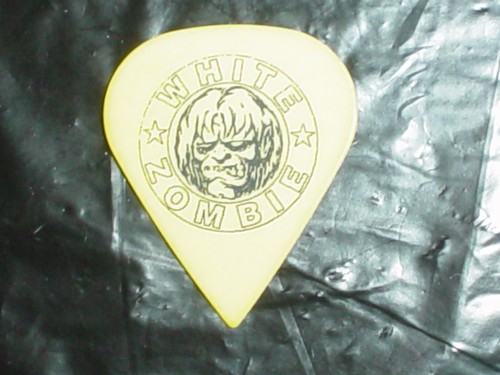 WHITE ZOMBIE Sean Yseult Ghoul & Signature 90's RaRe Concert Tour GUITAR PICK