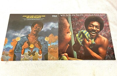 (2) SEALED LP's - Wilson Pickett ''Join Me And Let's Be Free'' , ''Miz Lena's Boy''