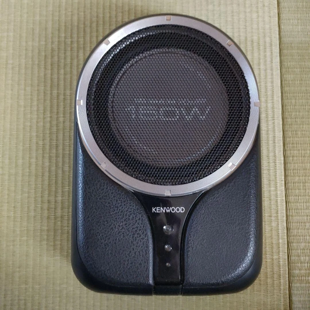 Used Kenwood Ksc-Sw01 150W Compact Car Woofer Free Shopping F/S 