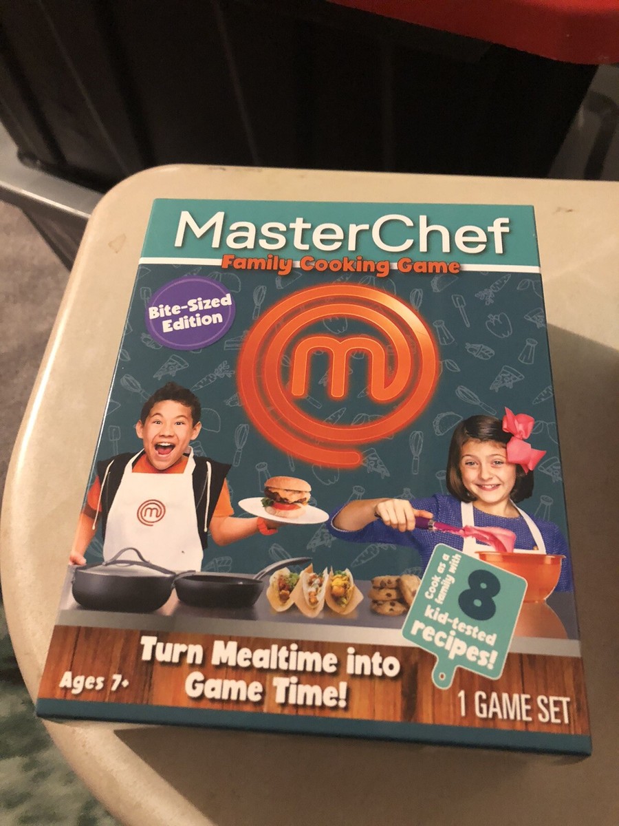 Master Chef Family Cooking Game Bite-Sized Edition Brand New