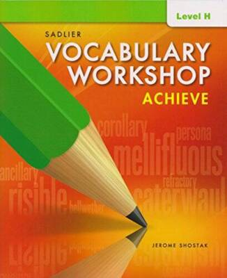 Vocabulary Workshop Achieve Level H Grade 12 - Paperback - ACCEPTABLE