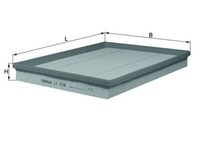 Knecht LX2036 Luftfilter FüR BMW X5 E70 3.0 10.06-12.12