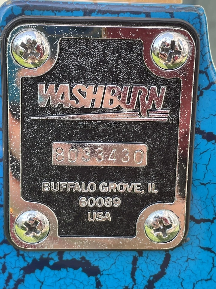 Washburn G-5v  600-s Guitar USA - Image 4 of 4