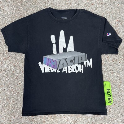 Virgil Abloh  Figures Of Speech  ICA Boston 2021 T-shirt Size Medium Off White
