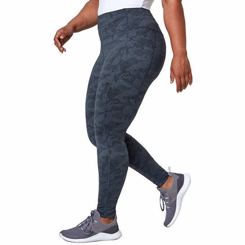 Mondetta Ladies' Brushed Fleece Lined Jacquard Legging D35 eBay