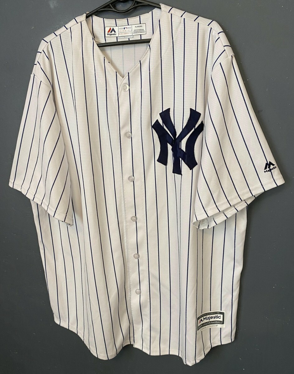 MEN'S MAJESTIC BASEBALL NEW YORK YANKEES HOME MLB SHIRT JERSEY