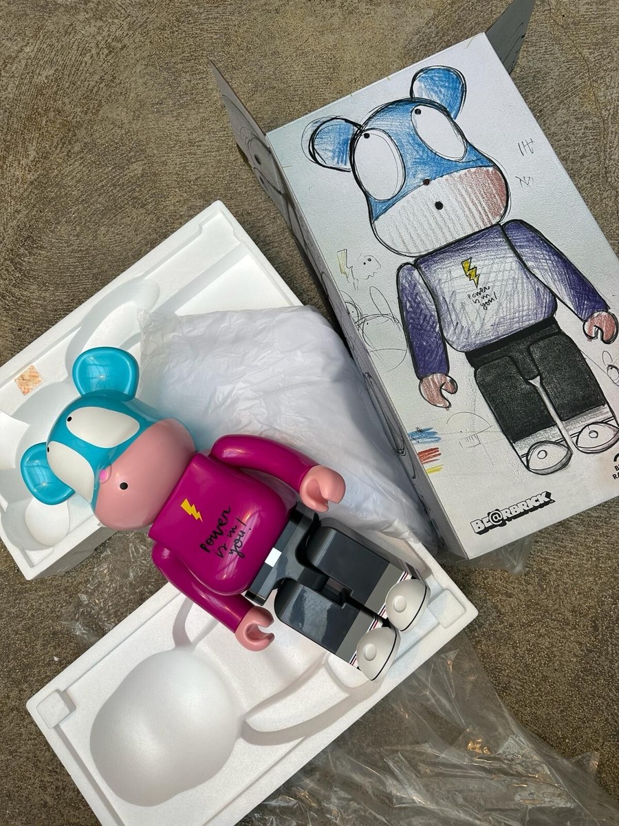 Bearbrick 1000% EDGAR PLANS Signé - Édition Limitée Avec Boîte Et Certificat