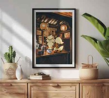 Poster Serie Arcanine Ramen - Pokémon di ispirazione giapponese arte anime