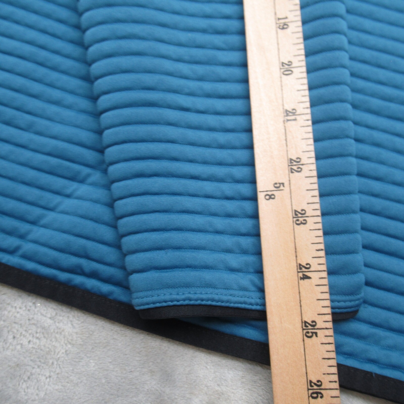 Under Armour Golf Jacket Mens XL Sea Blue Storm Defender HalfZip Pullover Ribbed thumbnail 11