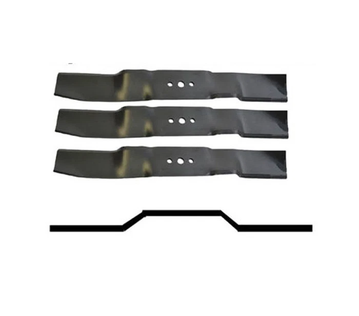 3 Messer Rasenmäher für Rider Husqvarna R17, PR17 AWD, R418Ts, R418T 5041878-01