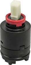 N40HKC, 40PHF-2 Replacement, 40MM Shower Cartridge, Black, Red