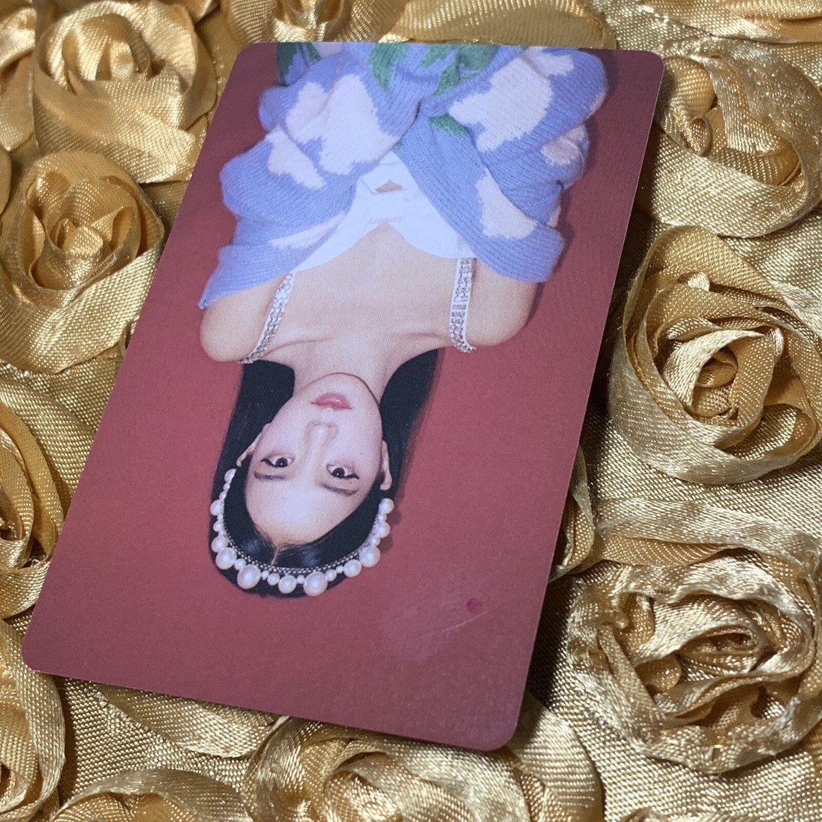 Jisoo Blackpink Holiday Pink Edition Photocard, Fan Art Card Kpop