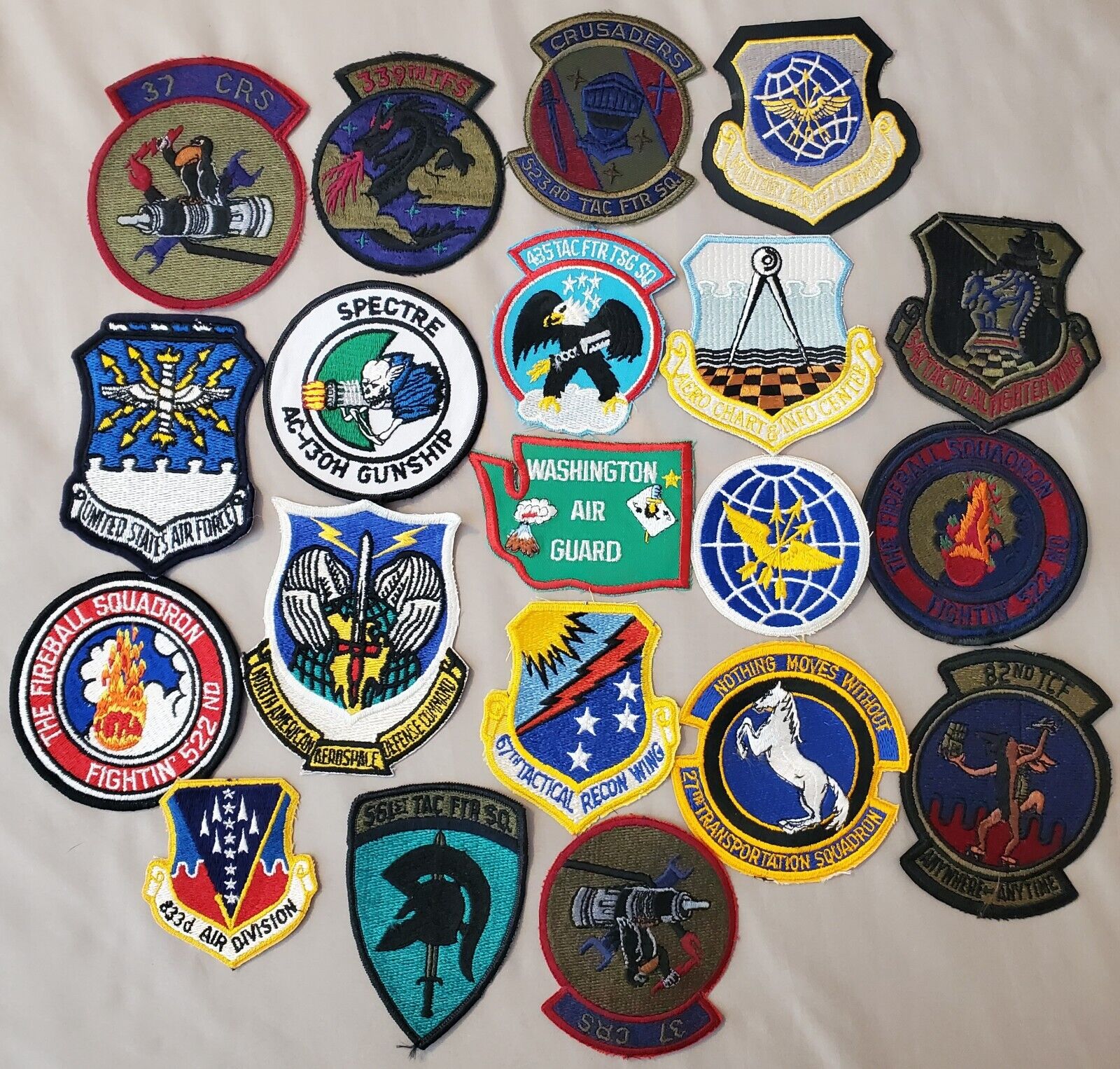 USAF patches and badges..what do they mean?