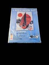 VTG R509 Spinnaker Sail Boat Latch Hook Kit 18x24" National Yarn Crafts