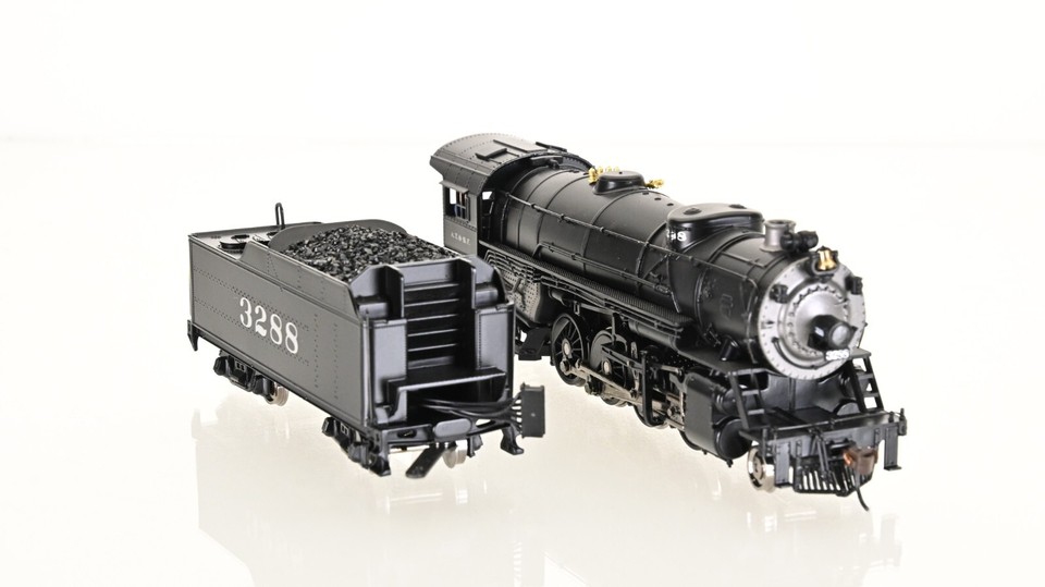 Broadway Limited 2-8-2 USRA Heavy Mikado ATSF 3288 DCC w/Sound HO scale ...