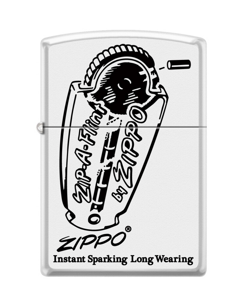 Zippo 82203 vintage advertisement zip a flint holder instant