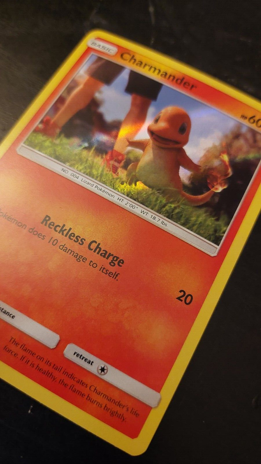 Charmander (4/18) Holographic Pokemon card