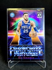 2018 Optic Franchise Features Ben Simmons Orange Holo Refractor /39 SSP