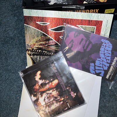 希少　逸品　My Freedom 4 The Jimi Hendrix Experience 4 CD Box Set Purple Velvet