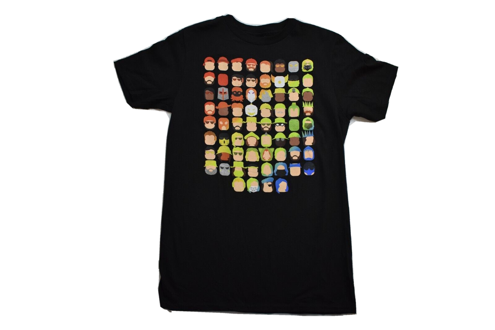 Roblox Youth Boys Multiple Roblox Characters Black Tee Shirt New 2XL