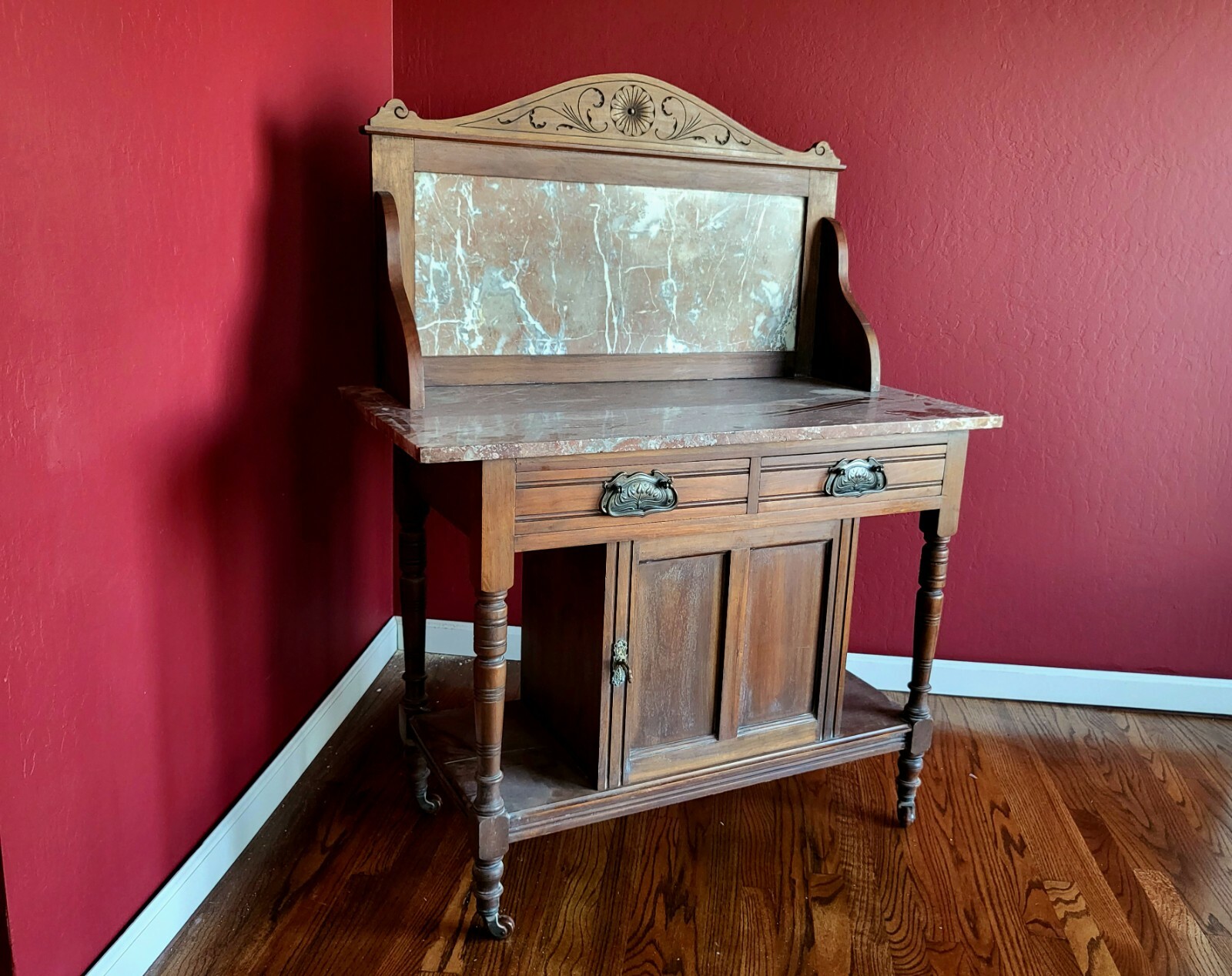 Antique English Washstand (revised listing) eBay