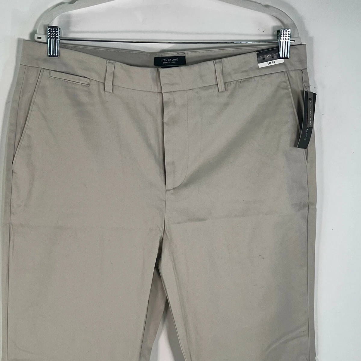 Structure slim top fit dress pants