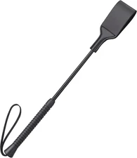 18 Inch Horse Whip, Premium Riding Crop Horse Whip for Equestrian Sports,Black,