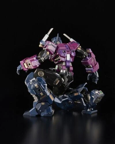 Flame Toys Kuro Kara Kuri 04SG Series Transformers Optimus First Shattered Glass - Image 3 of 4