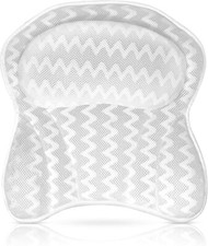 Luxury Bath Pillow Relieve Stress And Rejuvenate With Neck And Head Rest Support