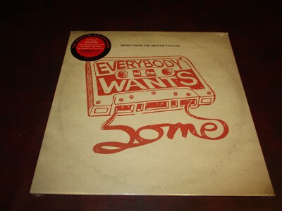Everybody Wants Some Soundtrack VERIFIED 1ST OFFICAL EDITION STICKER 2 LP SET