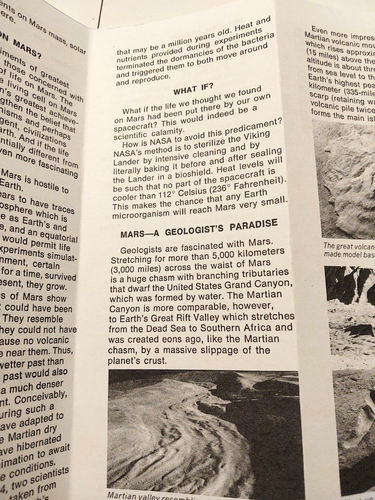 Viking Mission To Mars 1975 copy Brochure Leaflet - Picture 3 of 8