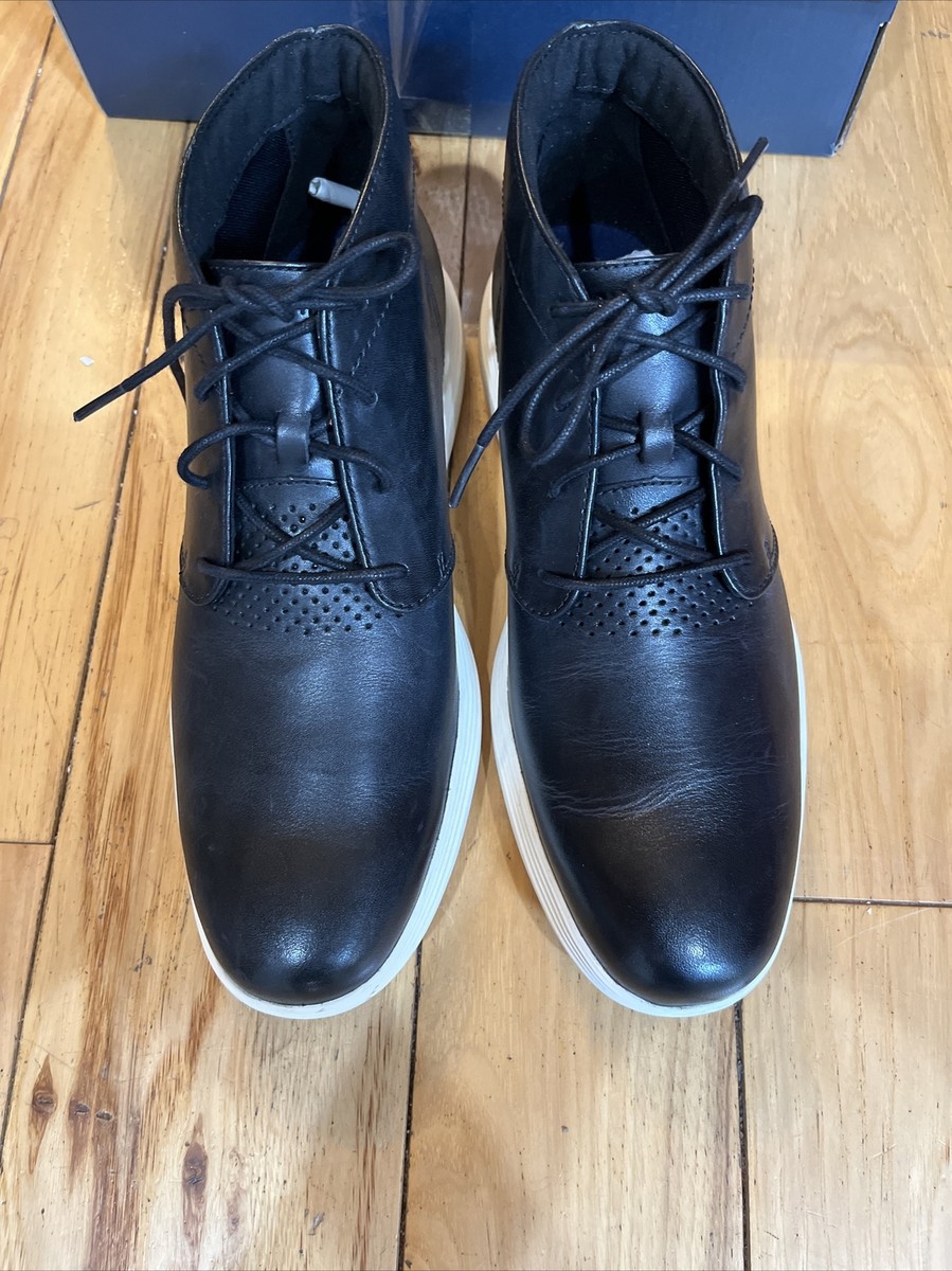 Cole Haan Grand OS Tour Chukka Mens Size 8M Black Leather  display picture 1