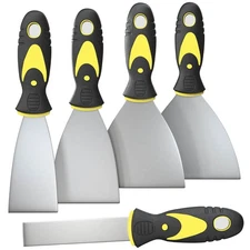 5Pcs Putty Knife, Set, 1" 2" 3" 4" 5" Scraper, Spackle Knife, Paint Scraper, ...