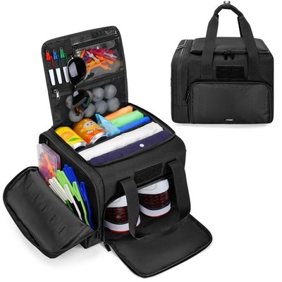 Small Golf Trunk Organizer Bag for Men & Women, Golf Car Locker with Bottom S...