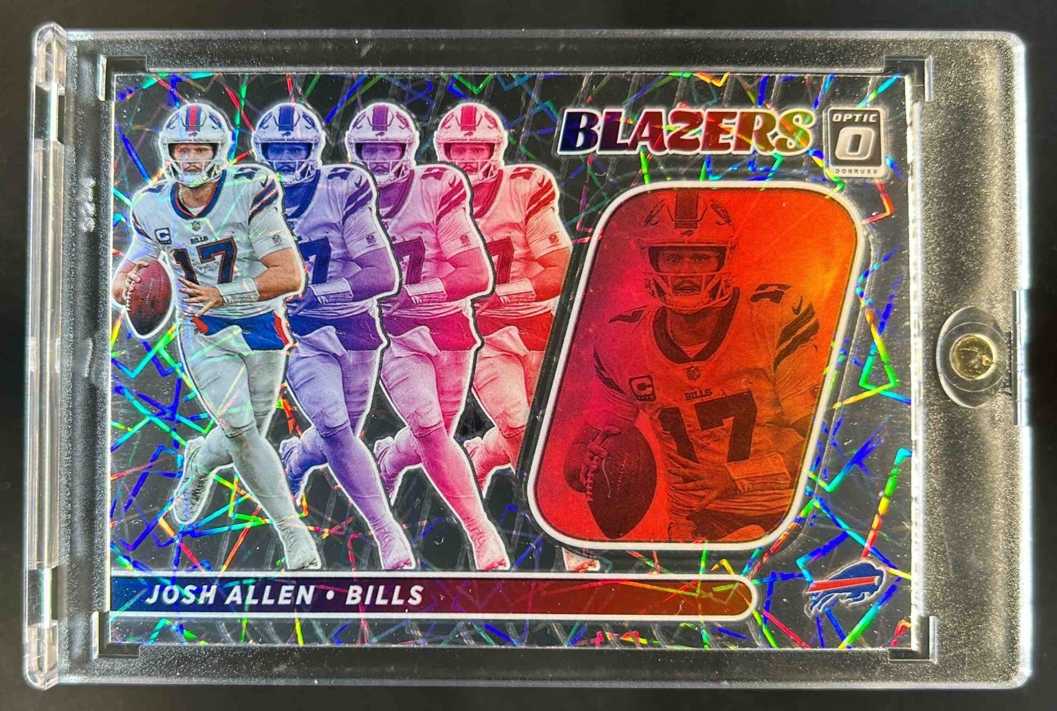 2022 Donruss Optic Josh Allen Blazers #B-2 Bills