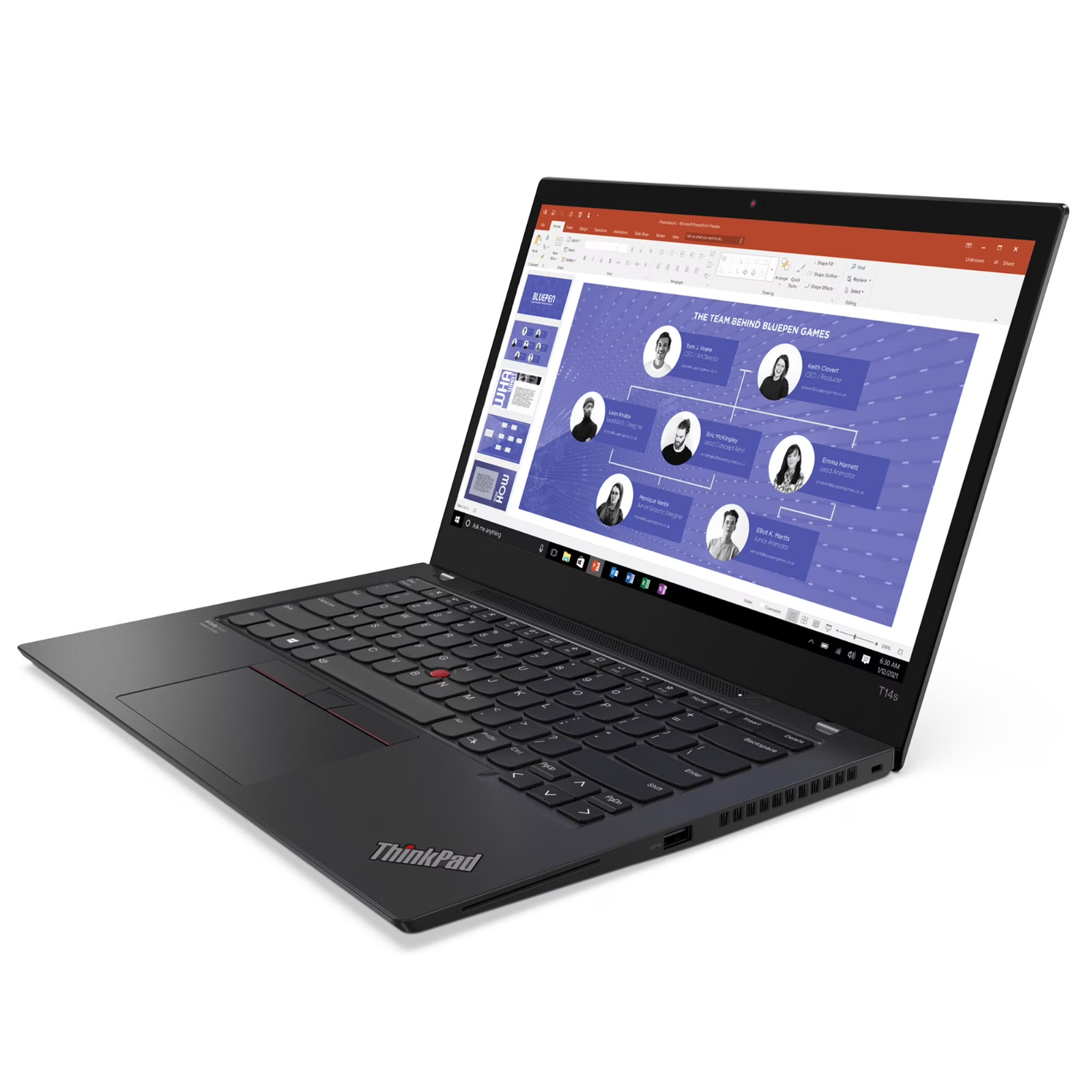 Lenovo L14 G4 14" AMD Ryzen 5 Pro 7530U 32GB RAM 256GB SSD Negra Win 11 -, imagen 5