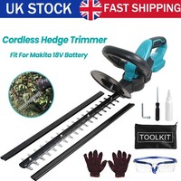 For Makita 18V Cordless Hedge Cutter Trimmer Bare Unit Garden Pruner Blue UK
