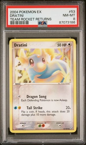 Dratini graded PSA 8 for sale on eBay